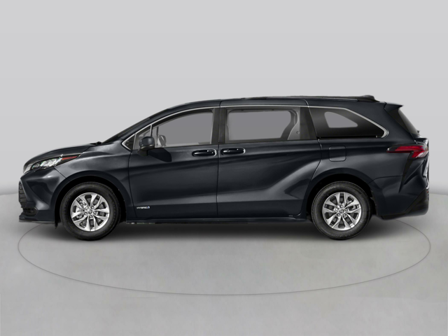 A black Toyota Sienna