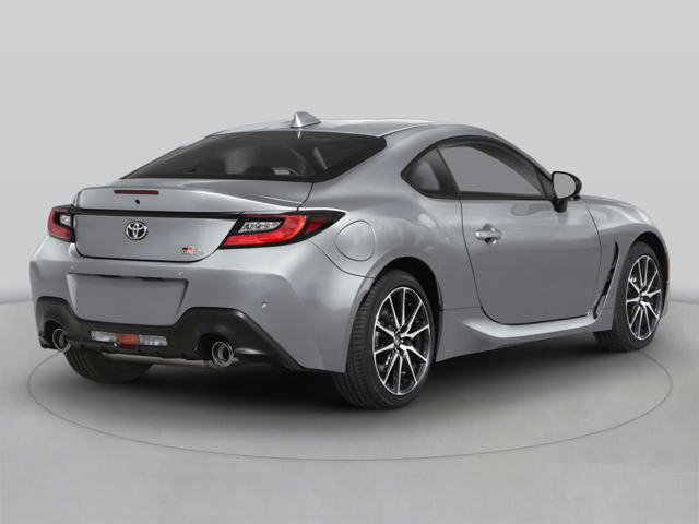 A silver Toyota GR86