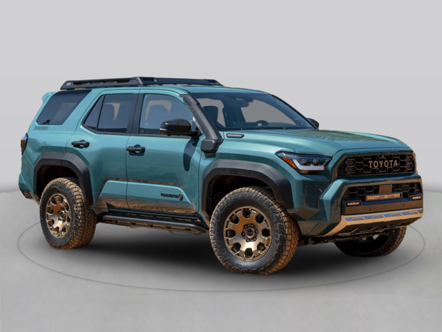 A blue Toyota 4Runner