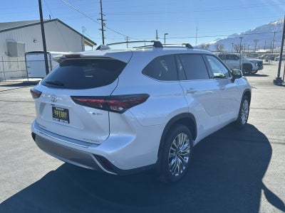 2026 Toyota Highlander Hybrid Hybrid Platinum