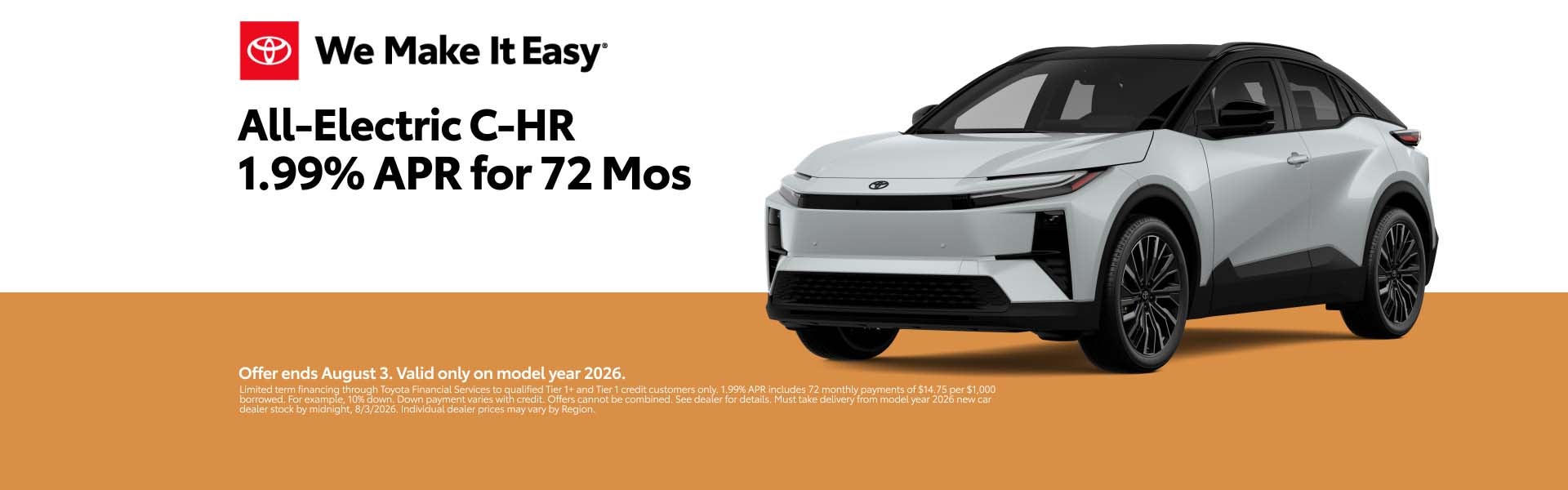 All Electric C-HR 